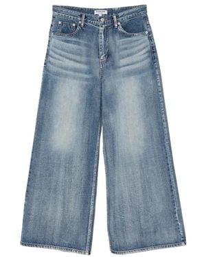 LA PISCINE Wide Jeans - Blue