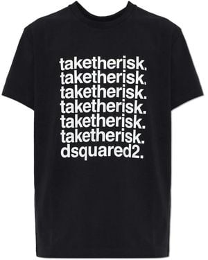 DSquared² T-Shirts - Negro