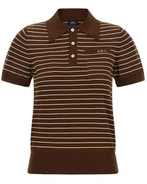 A.P.C. Aline Polo - Bruin