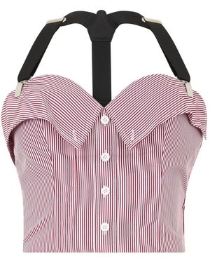 Moschino Tops ,Rood ,Tops - Paars