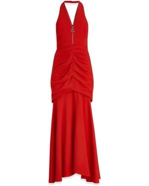 Del Core Maxi Dresses - Red