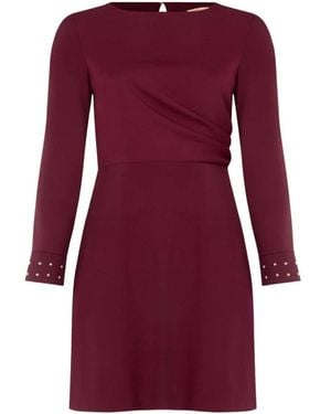 Rinascimento Abito Curvy - Paars