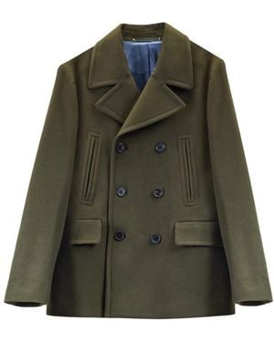 Paul Smith Double-Breasted Coats - Green