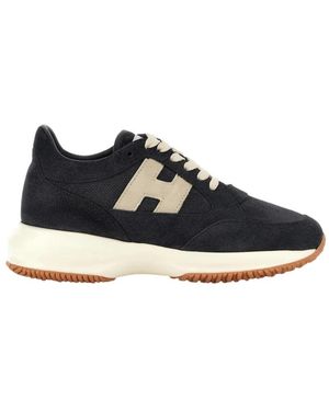 Hogan Schoenen ,Blauw ,Leer Interactieve Sneakers