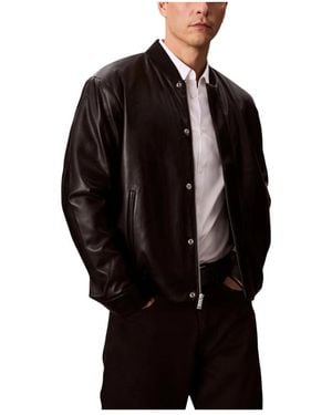 Calvin Klein Light Jackets - Zwart