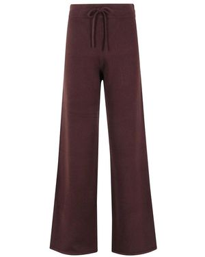 Mc2 Saint Barth Wide Trousers - Paars