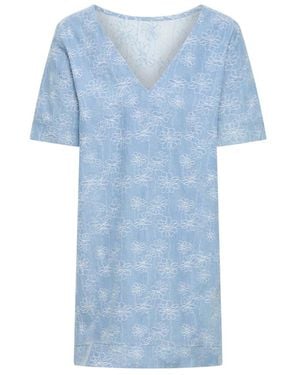 Ichi Short Jurken - Blauw