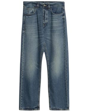 Marcelo Burlon Wide Jeans - Blauw