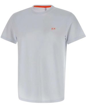 Sun 68 Piqué T-Shirt - Grijs