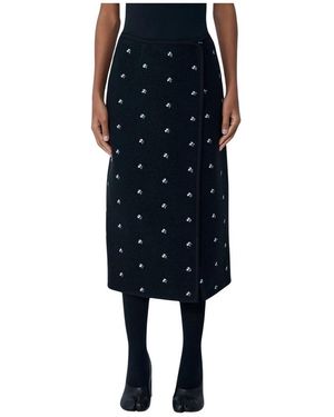Rier Midi Skirts - Azul