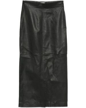 Alysi Midi Skirts - Grey