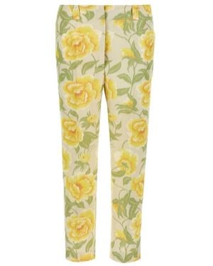 KENZO Slim-Fit Trousers - Jaune