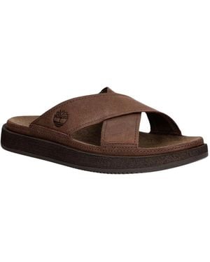 Timberland Sliders - Marrone