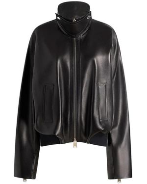 KHAITE Leather Jackets - Nero