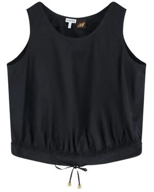 Loewe Sleeveless Tops - Nero