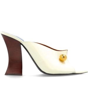 Lanvin Heeled Mules - White