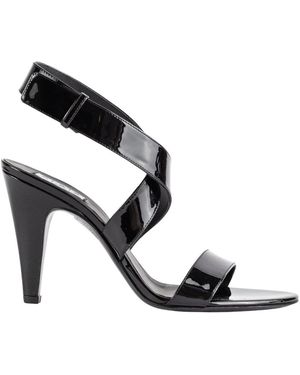 Alaïa Schoenen ,Zwart ,Leer Cone Pump Sandalen