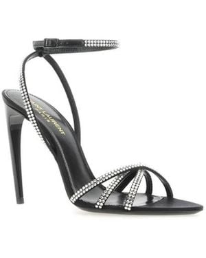 Saint Laurent High Heel Sandals - White