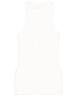 Lisa Yang Sleeveless Tops - White