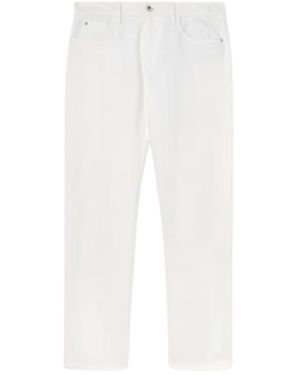 Loro Piana Straight Trousers - White