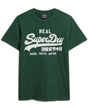 Superdry T-Shirts - Green