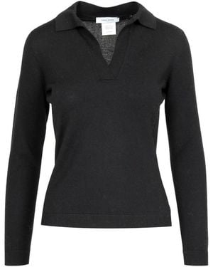 Gran Sasso V-Ausschnitt Pullover - Schwarz