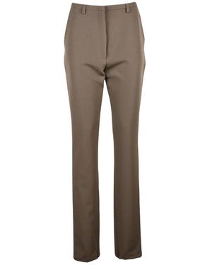 Thelatest Straight Trousers - Grigio