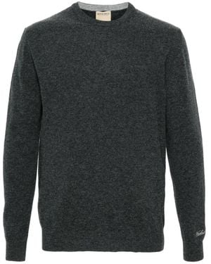 Woolrich Round-Neck Knitwear - Gray