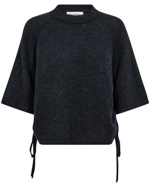 co'couture Round-Neck Knitwear - Negro
