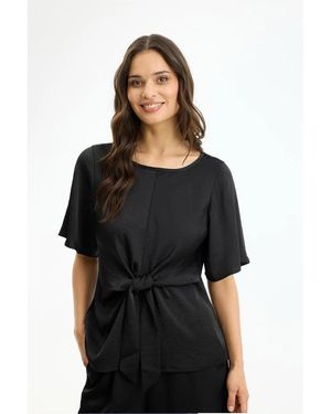 iN FRONT Blouses - Negro