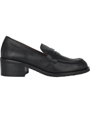 Wonders Crep 1 Moccasin - Schwarz