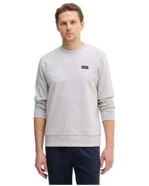 Hackett Logo-Patch Sweatshirt - Grijs