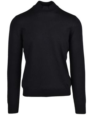 Gran Sasso Turtlenecks - Black