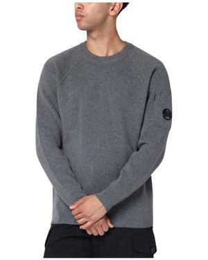 C.P. Company Round-Neck Knitwear - Gris