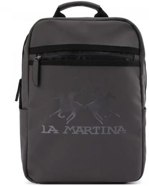 La Martina Tassen ,Grijs ,Backpacks - Zwart
