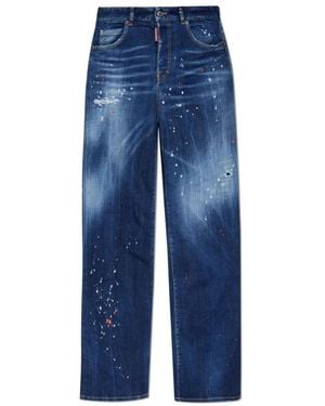 DSquared² Wide Jeans - Azul