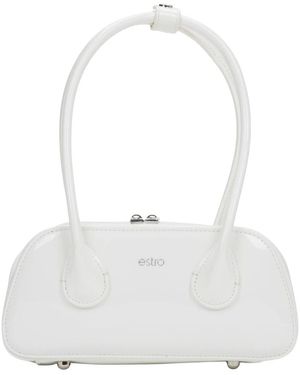 ESTRO Shoulder Bags - White
