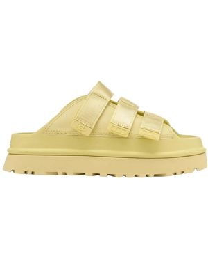 UGG Schoenen ,Geel ,Polyester Goldenglow Slide