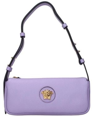 Versace La Medusa Mini Schoudertas - Paars