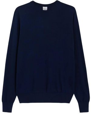 Aspesi Round-Neck Knitwear - Blu