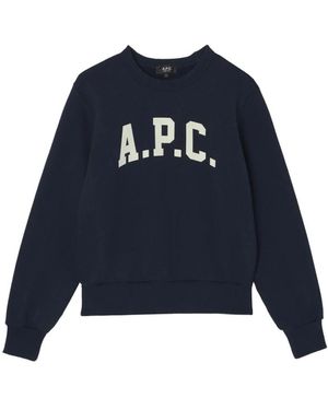 A.P.C. Sweatshirts - Blue