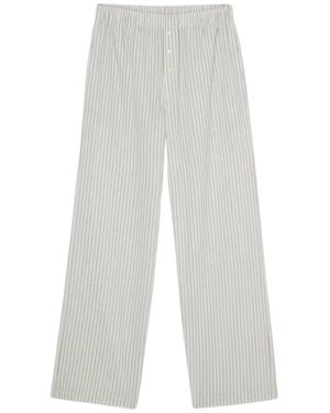 Rohe Wide Trousers - Blanco
