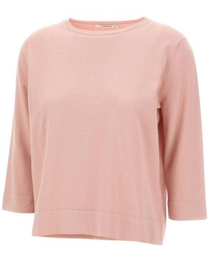 Kangra Round-Neck Knitwear - Rosa