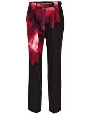 Versace Jeans Couture Elegante Broeken - Rood