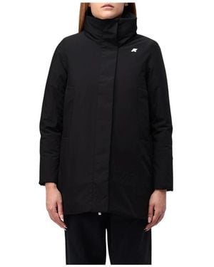 K-Way Winter Jackets - Black