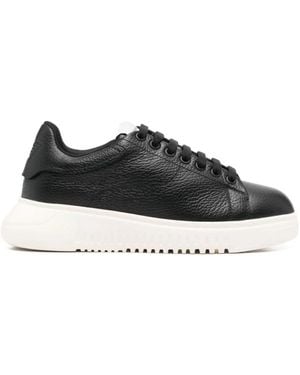 Emporio Armani Sneakers - Zwart