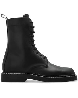 Jimmy Choo Lace-Up Boots - Negro