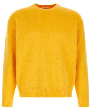 Roberto Collina Round-Neck Knitwear - Amarillo