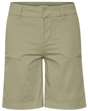 Part Two Korte Broeken ,Groen ,Katoen Casual Vetiver Shorts & Knickers