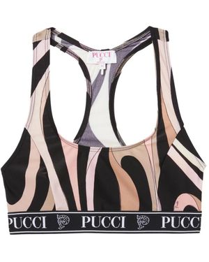 Emilio Pucci Sport Bras - Negro